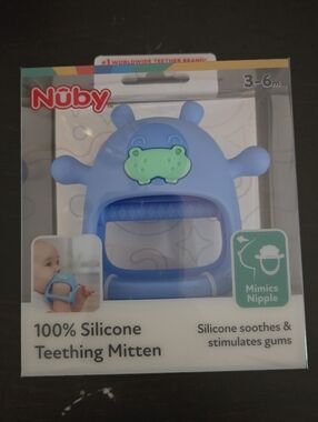 Nuby Silicone Teething Mitten